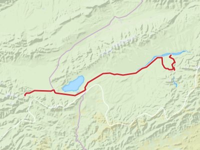 Mapa Silk Road Mountain Race 2025, Den #6 Jak jsem se stal plachetnicí