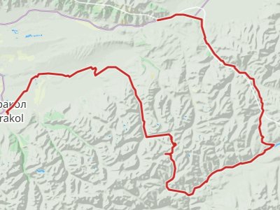 Mapa Silk Road Mountain Race 2025, Den #12 Jak mě zastavili vojáci