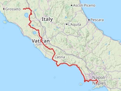 Mapa Italy Divide 2022, Den #1 a #2 Jak jsem se smířil s nevyhnutelným