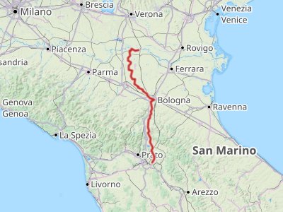 Mapa Italy Divide 2022, Den #4 Jak mě zbrzdila technologická přestávka
