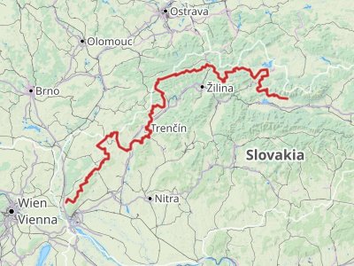 Map West Carpathian Challenge 2022 🥇️