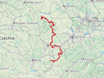 Mapa Moravia Divide 2023, Den #1 a #2 Jak jsem přepumpoval pumpičku