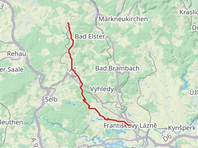 Mapa 2020 Miles Adventure 2023, Cesta na start