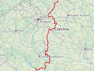 Mapa Bohemia Divide 2023, Den #1 a #2 Jak jsem si to špatně spočítal