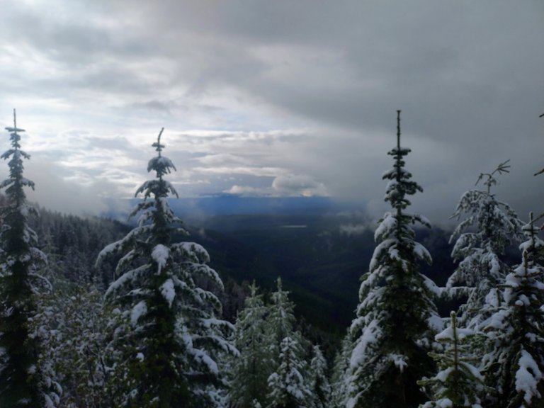 Výhled na Marshall pass.